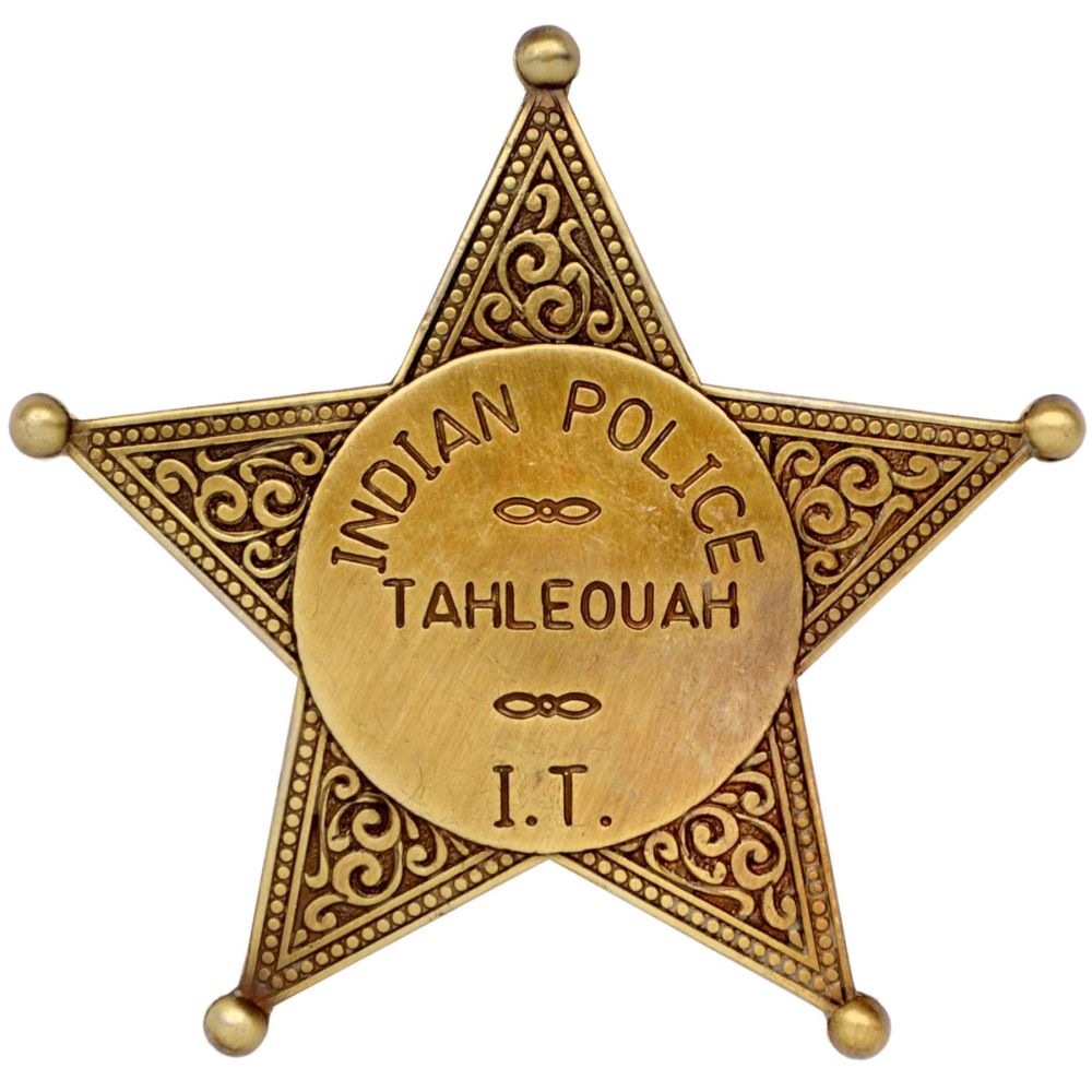 INDIAN POLICE BADGE