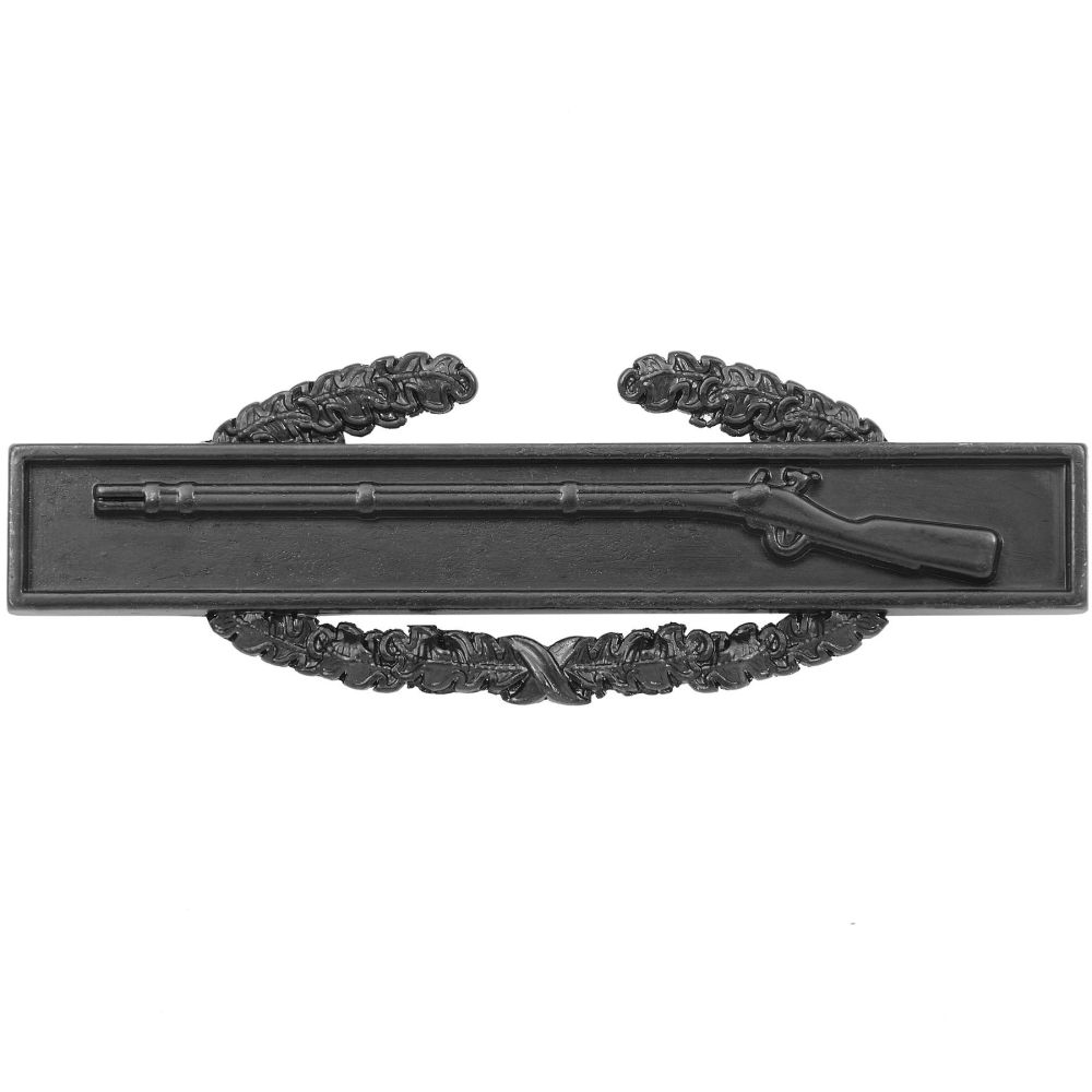 DENIX WORLD WAR II USA COMBAT INFANTRY BADGE 1943 (DARK METAL)