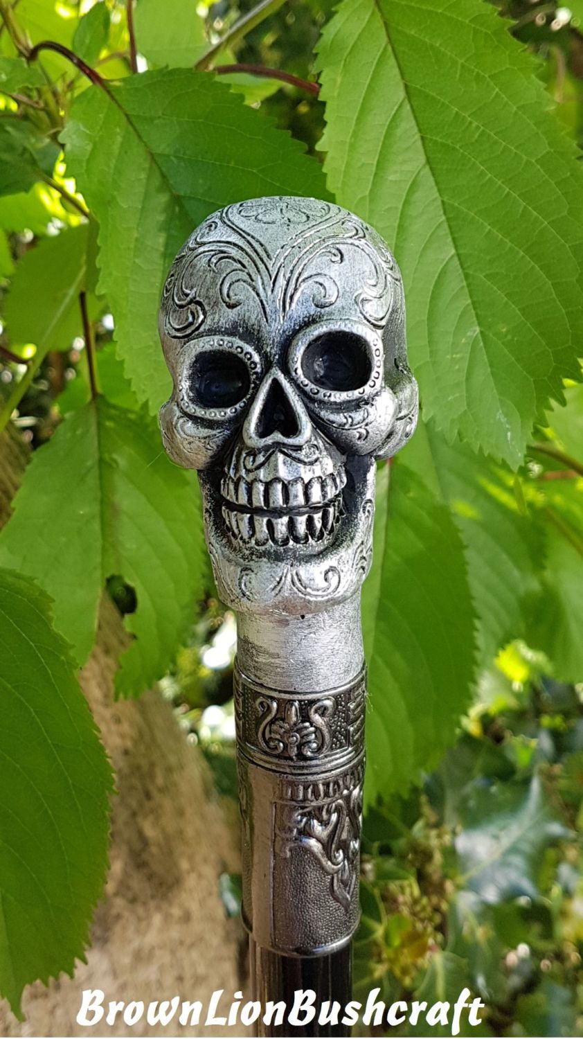 SUGAR SKULL WALKING SWAGGER STICK 'EX-SWORD STICK'