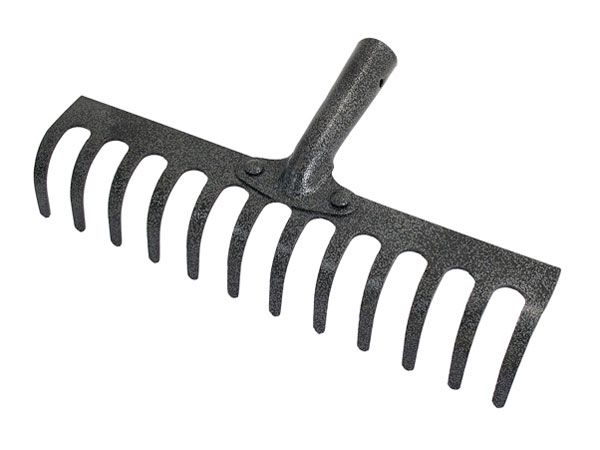 12 TEETH TOOTH REPLACEMENT RAKE HEAD