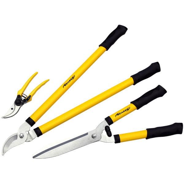 3pc TOOL SET TREE LOPPER, SHEARS & SECATEURS