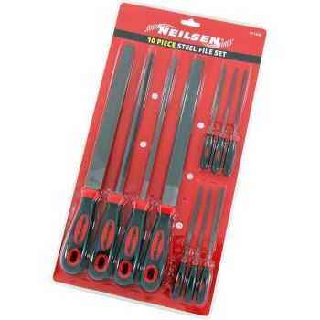 10pc METAL FILE & NEEDLE SET (1608)