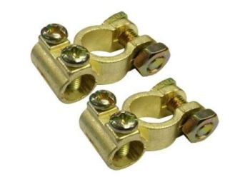 2pc BATTERY TERMINAL CLAMPS 12V