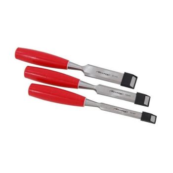 3pc WOOD CHISEL SET 12mm 19mm 25mm (1690)
