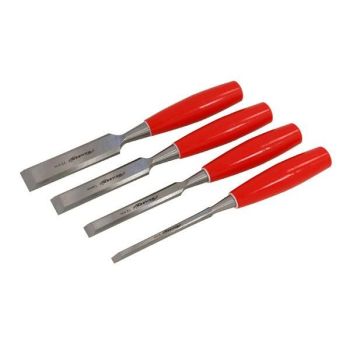 4pc WOOD CHISEL SET 6mm 12mm 19mm 25mm
