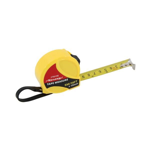 5M RETRACTABLE METAL TAPE MEASURE (0135)