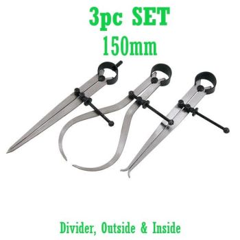 3pc 150mm SPRING CALIPER SET (1962)