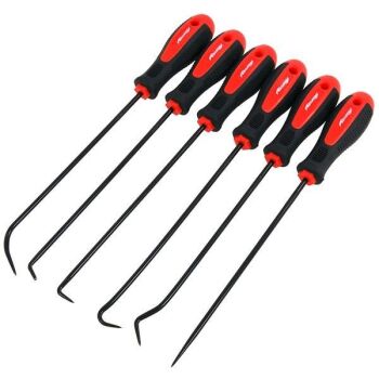 6pc EXTRA LONG HOOK & PICK SET