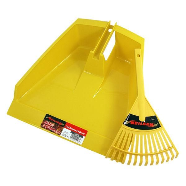 2pc RAKE & GARDEN DUSTPAN