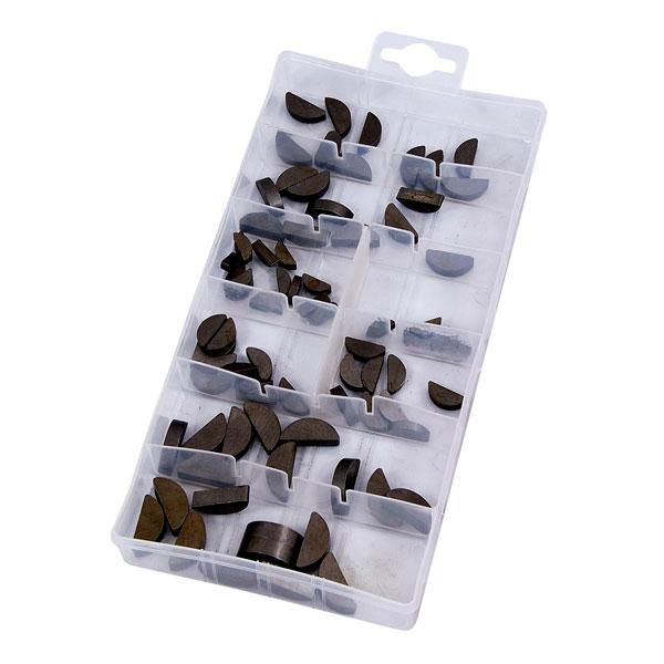 80pc WOODRUFF KEY ASSORTMENT