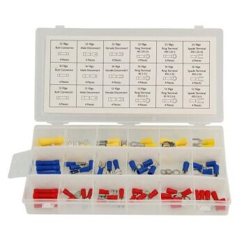 76pc SPADE TERMINALS ASSORTMENT