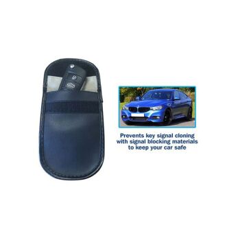 KEYLESS & KEY FOB SIGNAL BLOCKER RFID POUCH