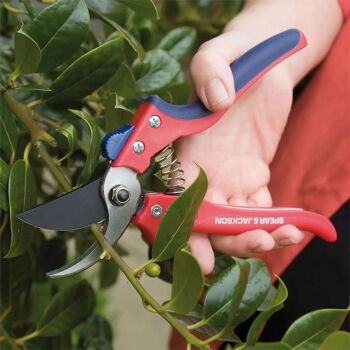 RAZORSHARP BYPASS SECATEURS ERGONOMIC GRIP