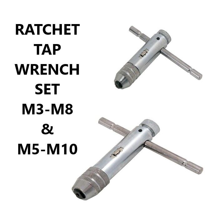 2pc TAP WRENCH M3-M8 & M5-M10 SET