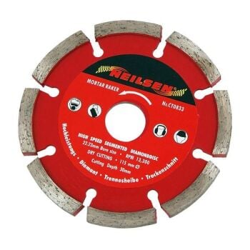 SEGMENTED DIAMOND CUTTING DISC 4-1/2" 115mm (0833)