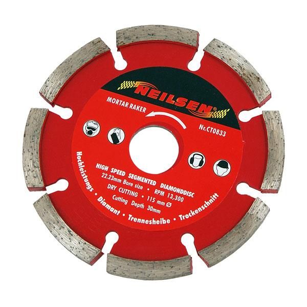 SEGMENTED DIAMOND CUTTING DISC 4-1/2