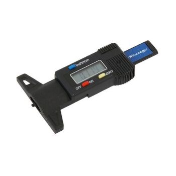 LCD DISPLAY DIGITAL TYRE TIRE TREAD DEPTH GAUGE (2540)