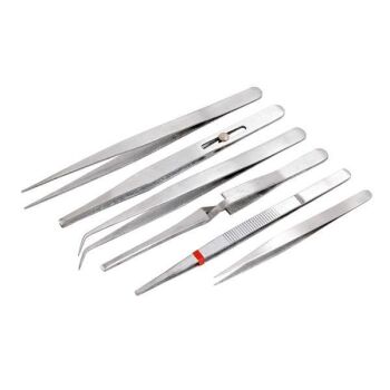 6pc TWEEZERS SET (4302)