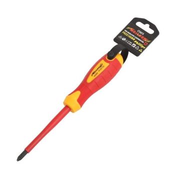 PH2 x 100mm Pozi SCREWDRIVER VDE INSULATED (5075)