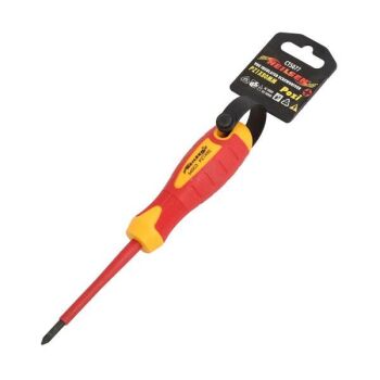 Pz1 x 80mm Pozi SCREWDRIVER VDE INSULATED (5077)