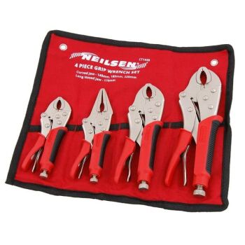 4pc RUBBER GRIP WRENCH SET (1438)