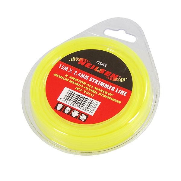 2x NYLON GARDEN TOOL STRIMMER LINE (2358)
