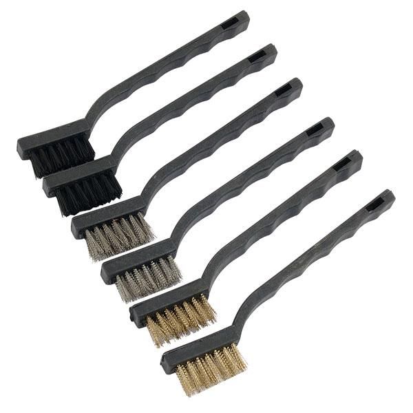 6pc 175mm WIRE HAND BRUSH SET (1542)