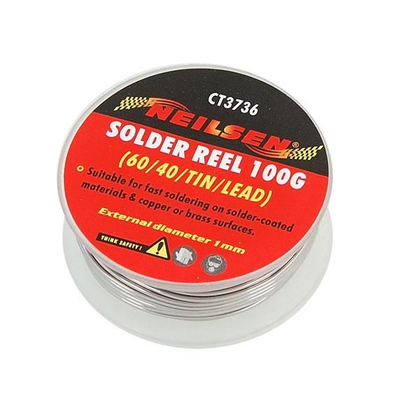 100G SOLDER WIRE ON REEL (3736)