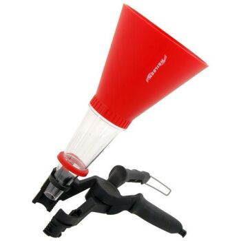 2pc UNIVERSAL FUNNEL WITH ADJUSTABLE CLAMP SET (6354)