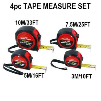 4pc TAPE MEASURE SET (5638)