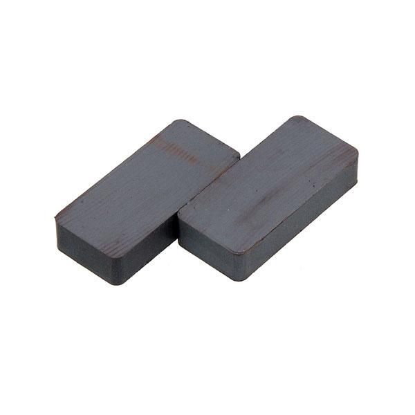 2pc CERAMIC BLOCK MAGNETS 48 x 22 x 10 mm (4682)