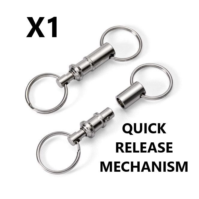 BUSHCRAFT CAMPING HIKING QUICK RELEASE KEYRING