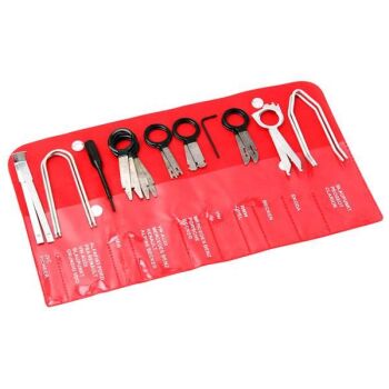 20pc UNIVERSAL CAR RADIO REMOVAL TOOL SET (2570)