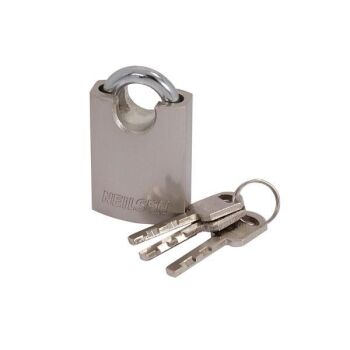 40mm TOP SECURITY PADLOCK LOCK & 3 KEYS (2362)