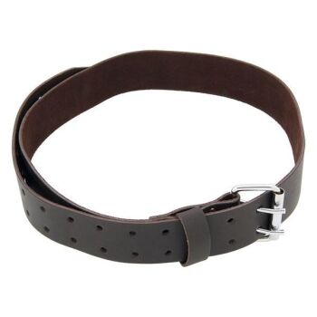 50mm WIDE OIL TANNED LEATHER DOUBLE ROLLER BUCKLE BELT (2362)