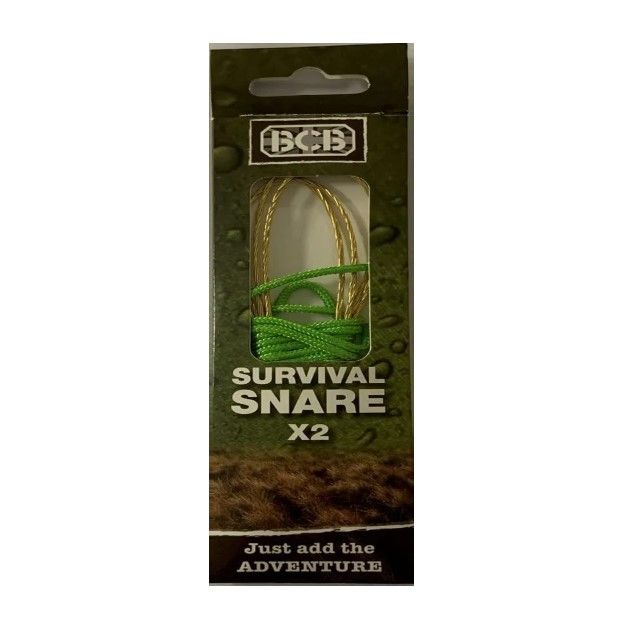 2pc SURVIVAL SNARES WITH BRASS