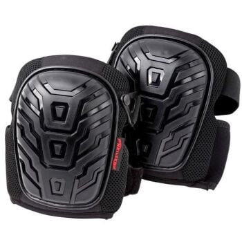 HEAVY DUTY GEL EVA KNEE PADS TWIN STRAPS ONE SIZE (1071)