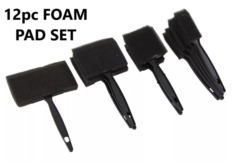 12pc FOAM PAINT PADS SET (3494)
