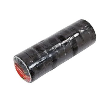 10pc BLACK INSULATION TAPE ELECTRICAL (1928)