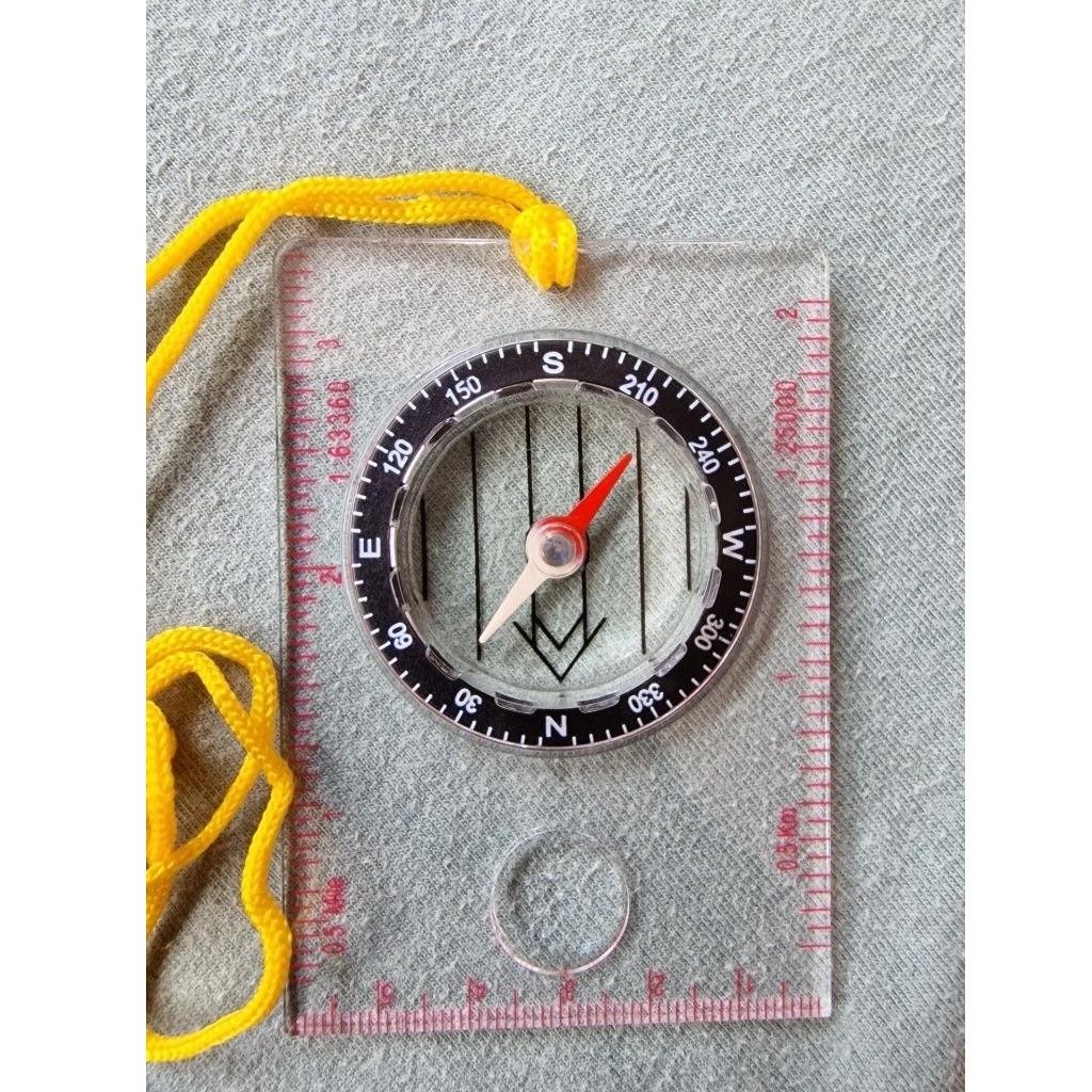 LINDER MILITARY HIKING MAP COMPASS & LANYARD(381060)