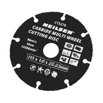 CARBIDE MULTI WHEEL CUTTING DISC 4.5" 115mm (5276)