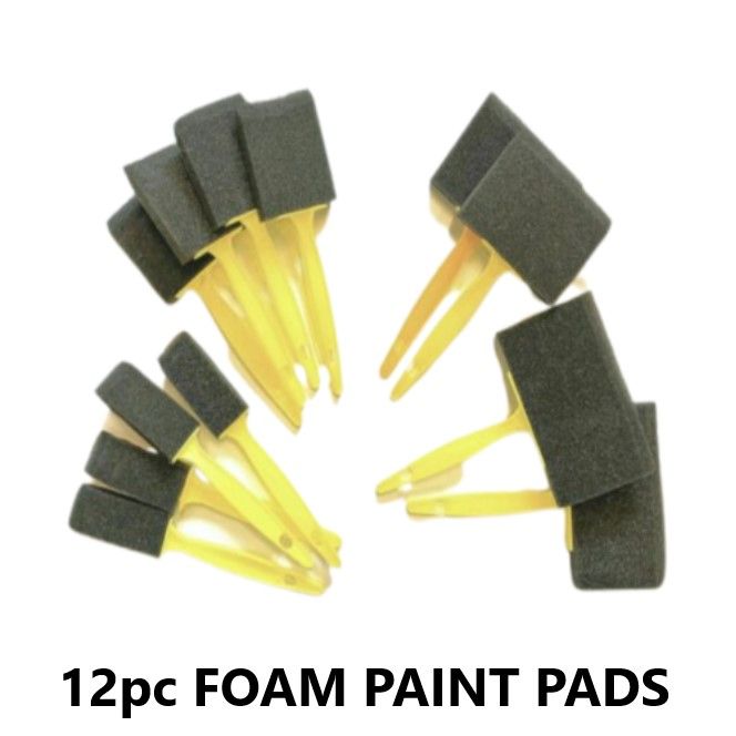 12pc FOAM PAINT PADS SET (1945)