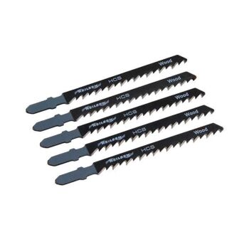 5pc JIGSAW BLADE SET T SHANK WOOD (3122)