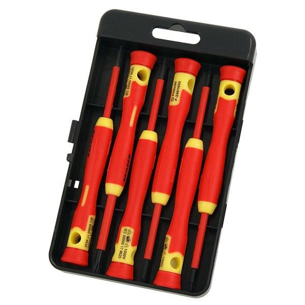6pc PRECISION VDE SCREWDRIVER SET (1773)