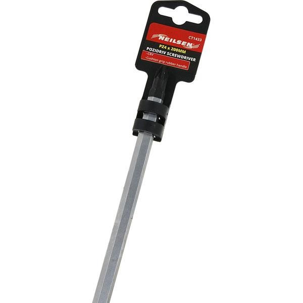 SCREWDRIVER POZIDRIV Pz4x200mm (1433)