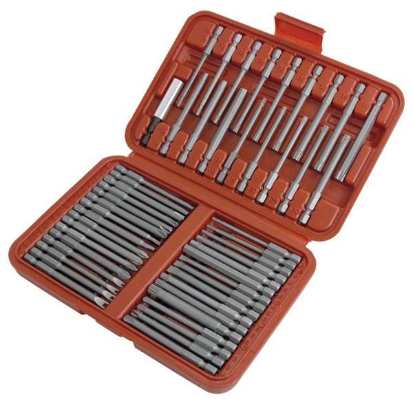50pc EXTRA LONG BIT SCREWDRIVER SET (1115)