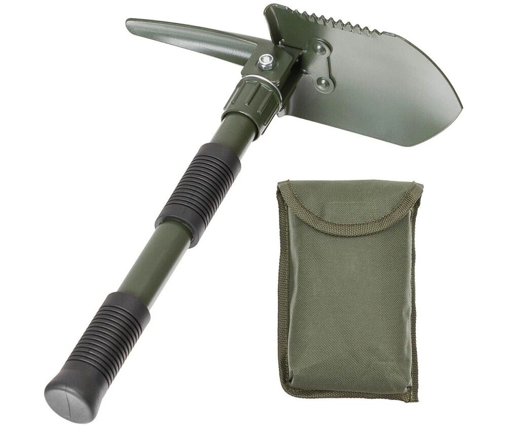 FOLDABLE CAMPING SHOVEL & PICKAXE (1365)