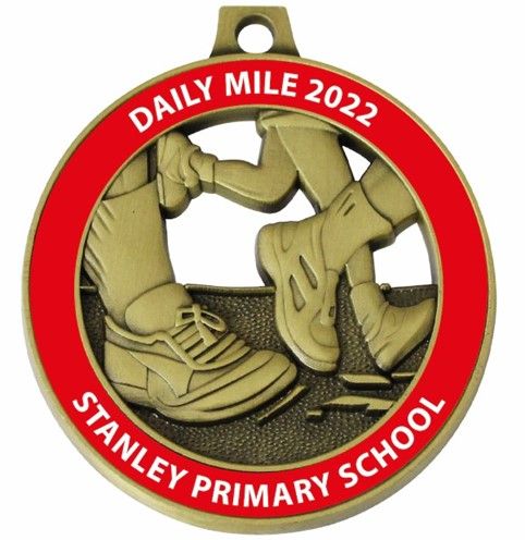 Daily Mile Medals