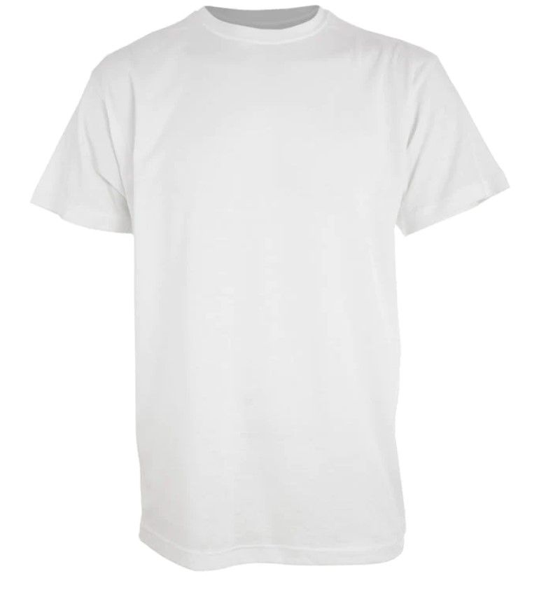 White T-Shirt Adult
