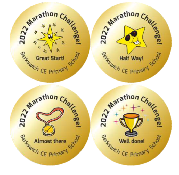 Marathon Challenge - Stickers